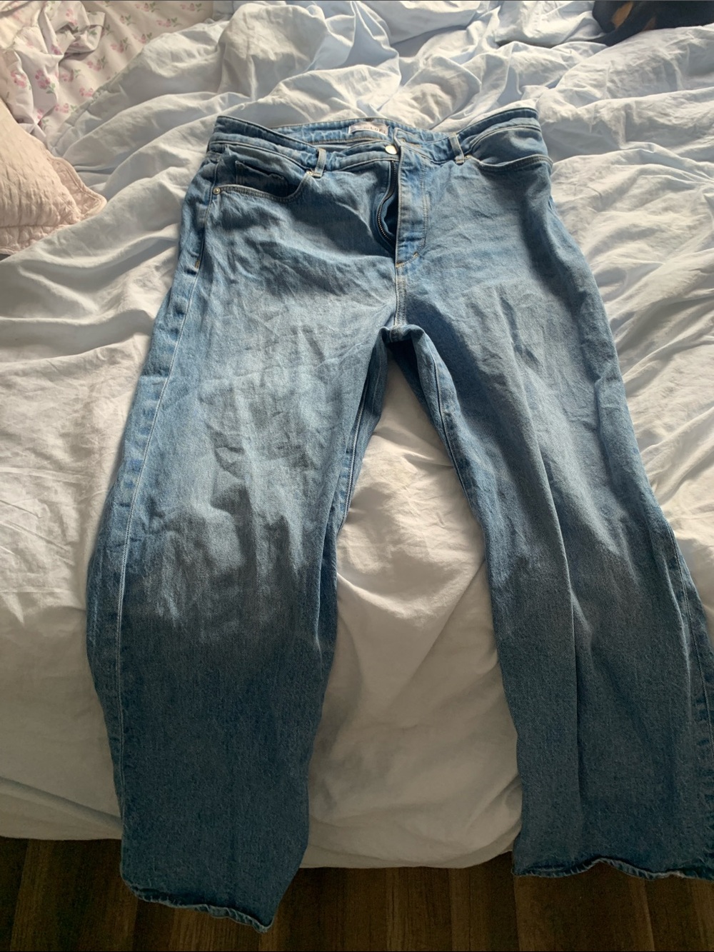 LOFT Classic Light Blue Relaxed Jeans